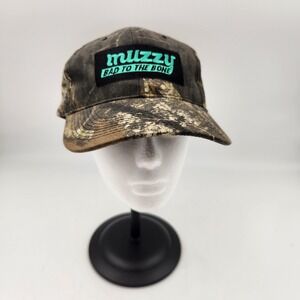 Muzzy Bad To The Bone Camo Hat Mens Adjustable Archery Hunting Baseball Cap